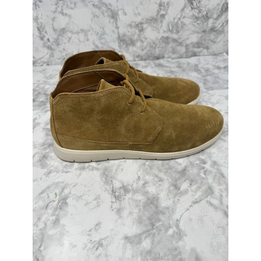 UGG Men Feli HyperWeave Chukka Boots Chestnut Suede luxury Brown Desert Shoes 11